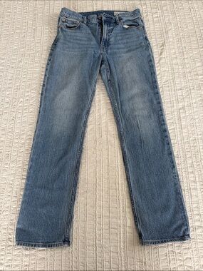 Gap 90s Straight-Leg Blue Jeans - medium indigo - 29 / 8R